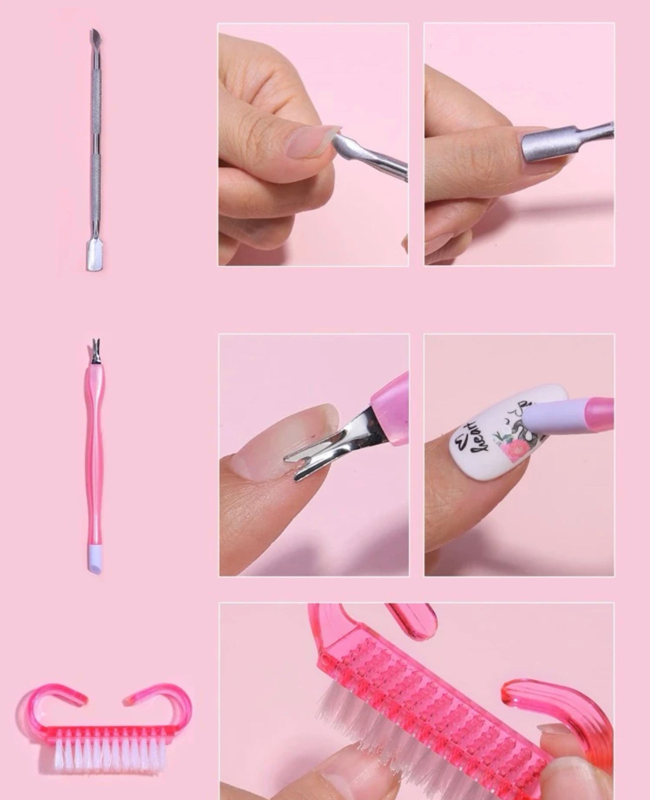 Nail Shaping and Cleaning Tools Kit